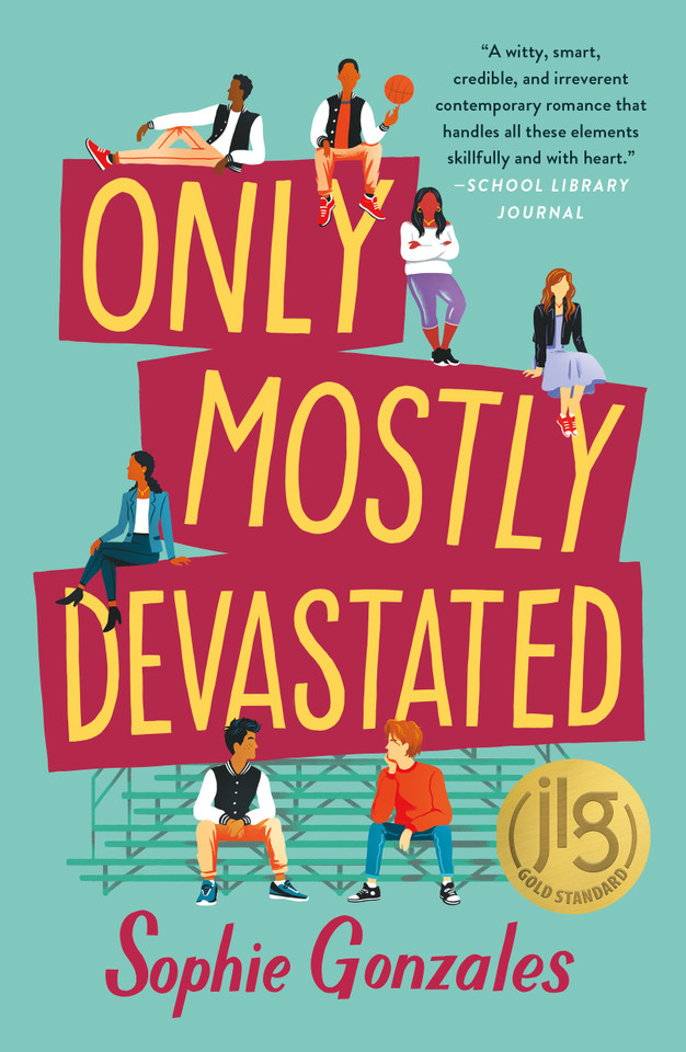 Only Mostly Devastated: A Novel book cover by Sophie Gonzales