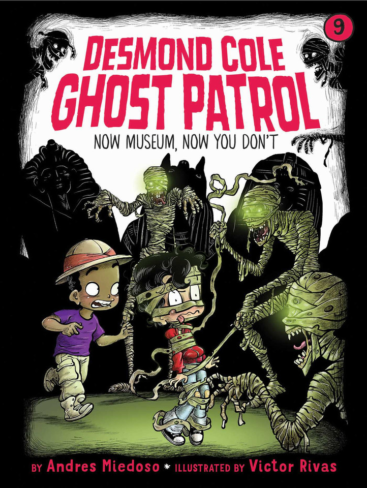 Now Museum, Now You Don't (Desmond Cole Ghost Patrol) book cover by Andres Miedoso