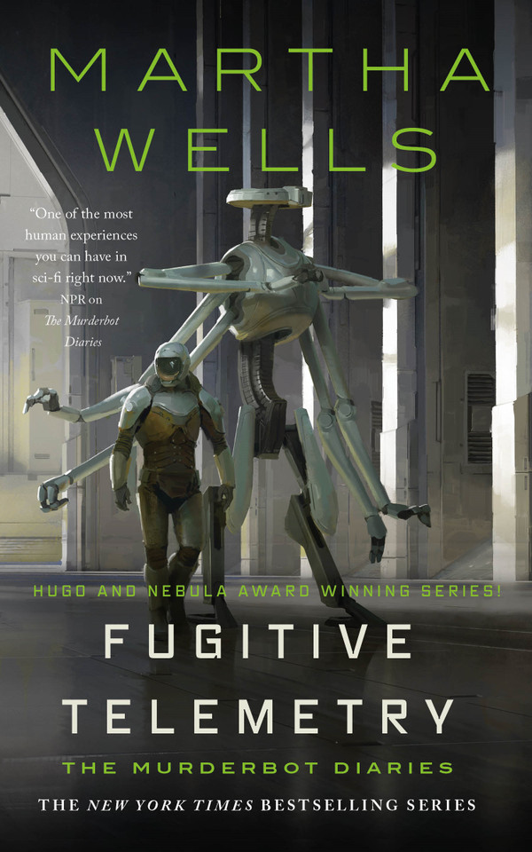 Fugitive Telemetry: The Murderbot Diaries book cover by Martha Wells