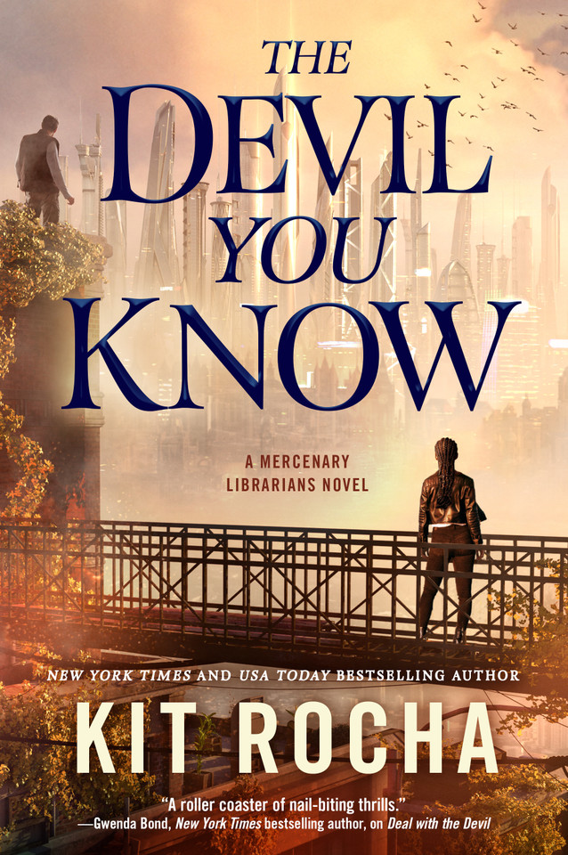 The Devil You Know: A Mercenary Librarians Novel (Mercenary Librarians #2) book cover by Kit Rocha
