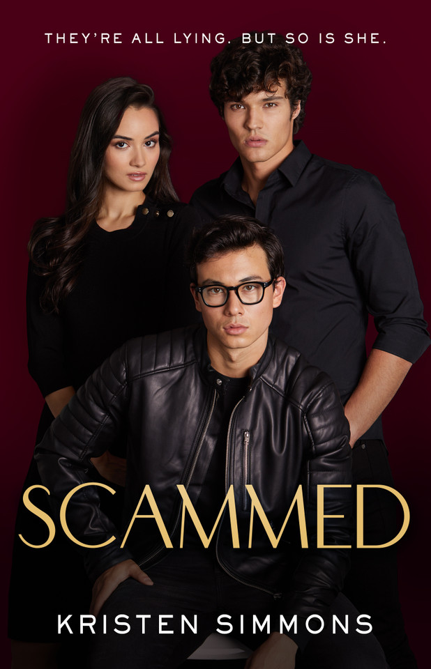 Scammed (Vale Hall #2) book cover by Kristen Simmons