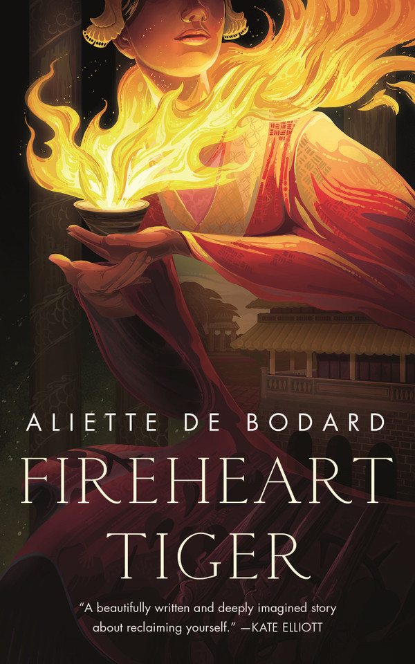 Fireheart Tiger book cover by Aliette de Bodard