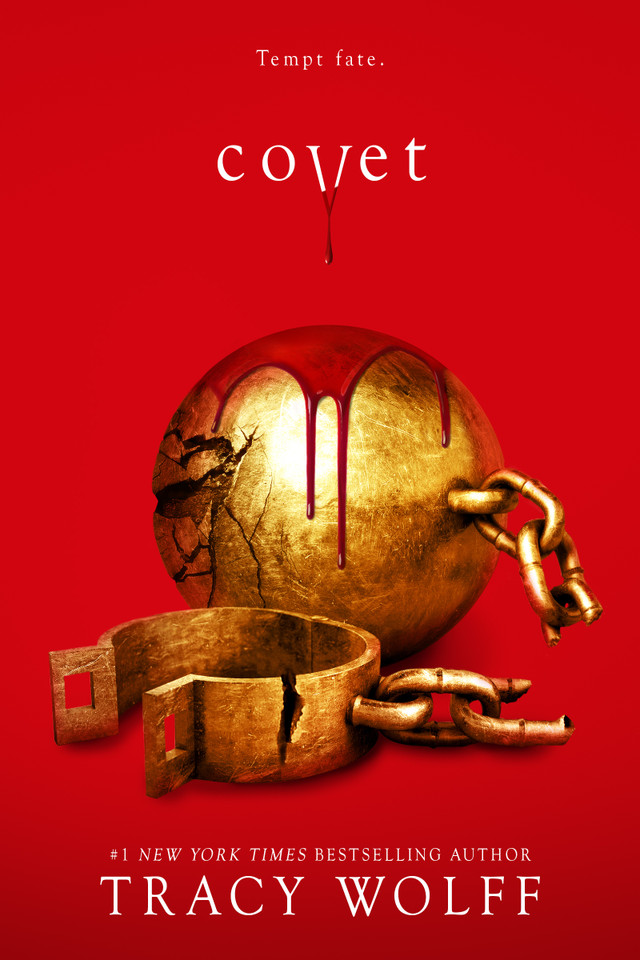 Covet: An Epic Dark Academia Paranormal Romance (Crave #3) book cover by Tracy Wolff