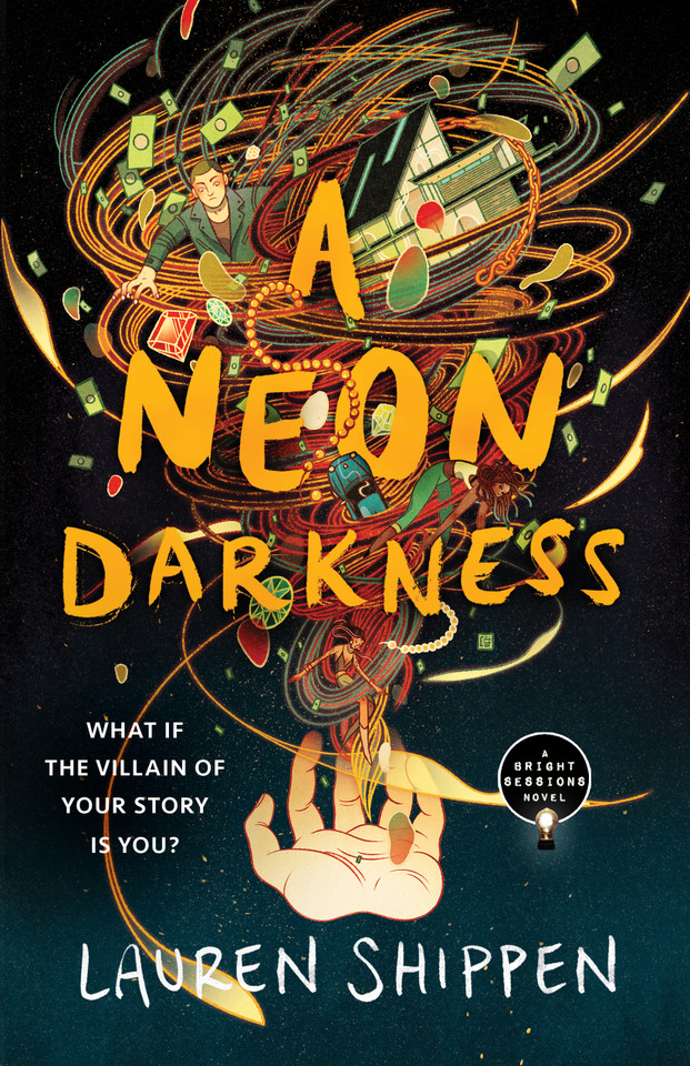 A Neon Darkness book cover by Lauren Shippen