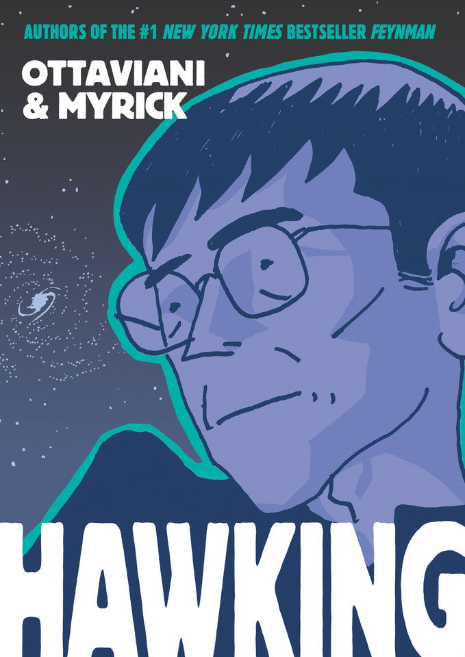 Hawking book cover by Jim Ottaviani