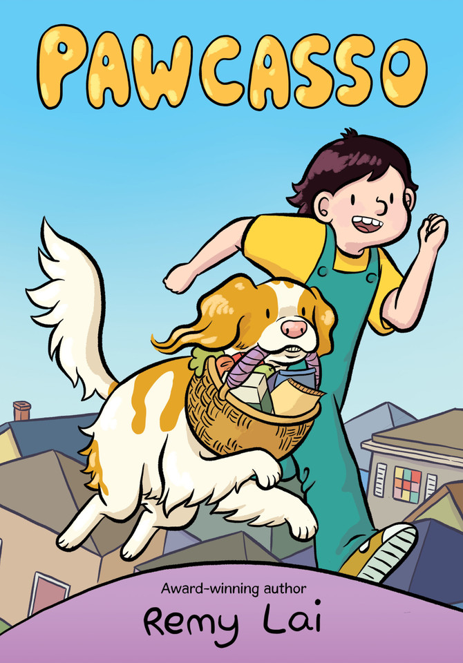 Pawcasso book cover by Remy Lai