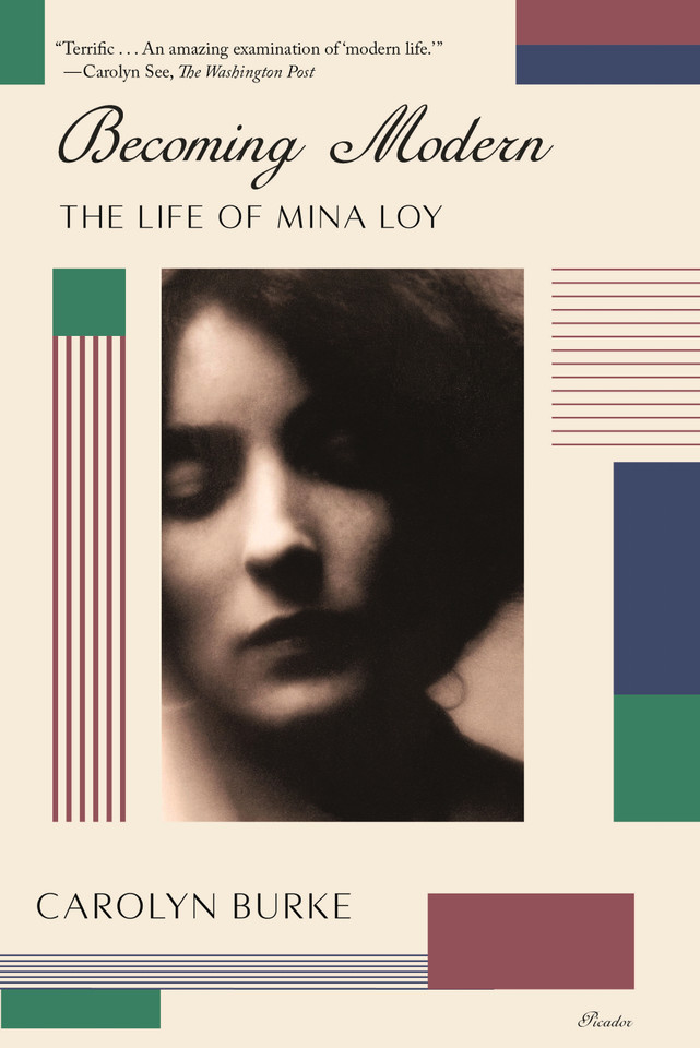 Becoming Modern: The Life of Mina Loy book cover by Carolyn Burke