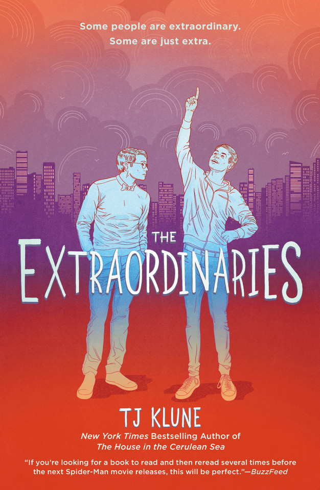 The Extraordinaries book cover by TJ Klune