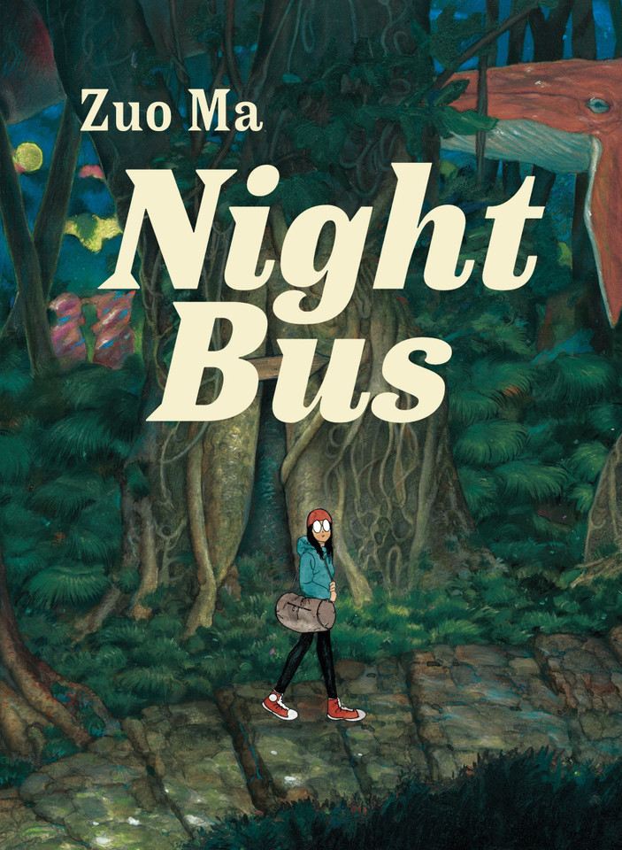 Night Bus book cover by Zuo Ma
