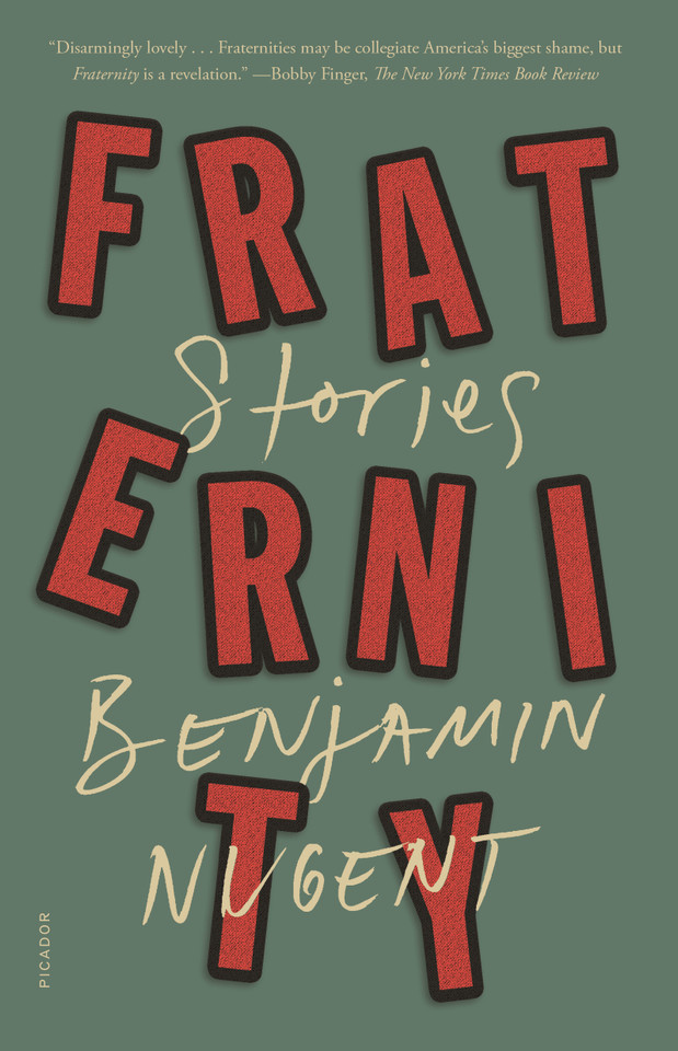 Fraternity: Stories book cover by Benjamin Nugent