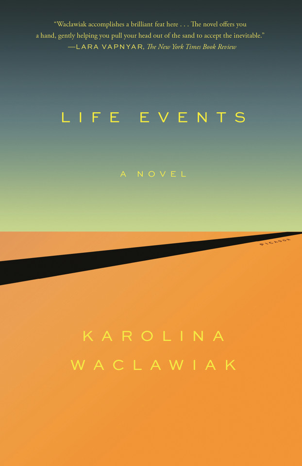 Life Events: A Novel book cover by Karolina Waclawiak
