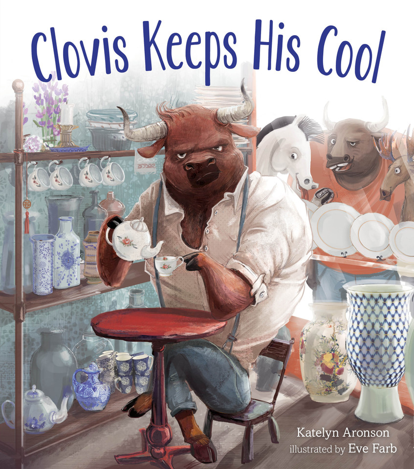 Clovis Keeps His Cool book cover by Katelyn Aronson