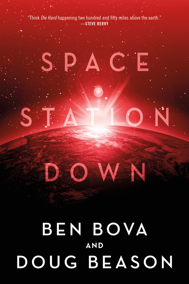 Space Station Down book cover by Ben Bova, Doug Beason