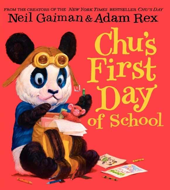 Chu's First Day of School book cover by Neil Gaiman