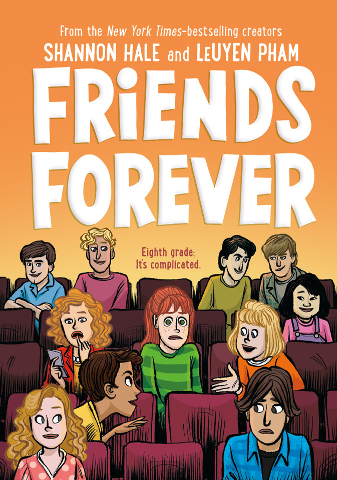 Friends Forever (Real Friends #3) book cover by Shannon Hale
