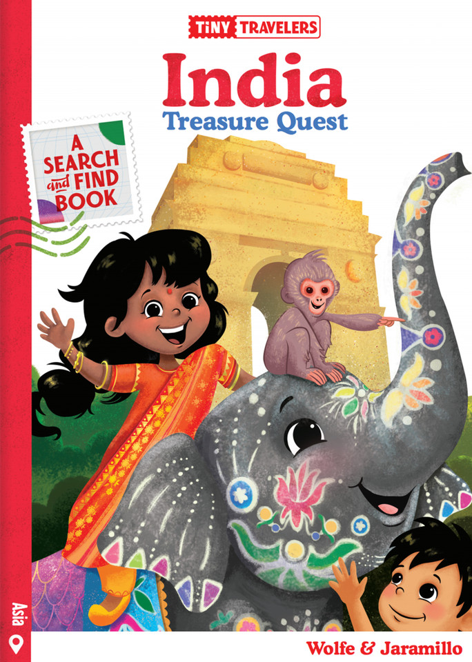 Tiny Travelers India Treasure Quest (Tiny Travelers) book cover by Susie Jaramillo