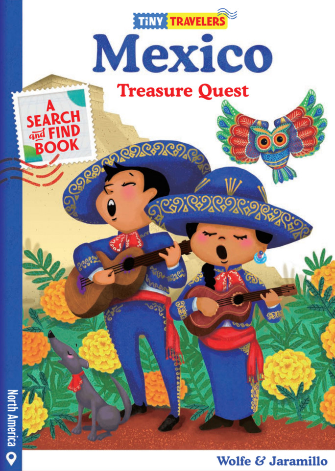 Tiny Travelers Mexico Treasure Quest (Tiny Travelers) book cover by Susie Jaramillo