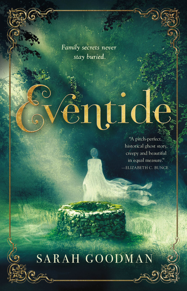 Eventide book cover by Sarah Goodman