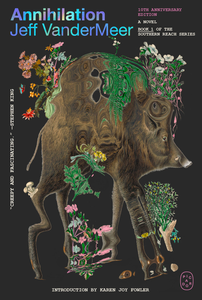 Annihilation: A Novel (10th Anniversary Edition) book cover by Jeff VanderMeer