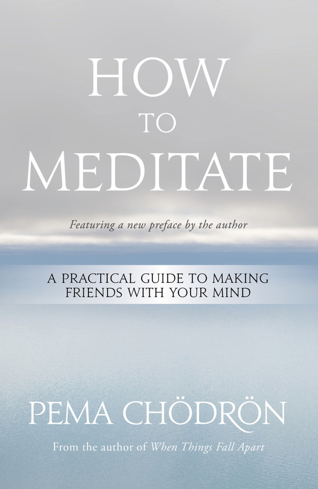 How to Meditate: A Practical Guide to Making Friends with Your Mind book cover by Pema Chödrön