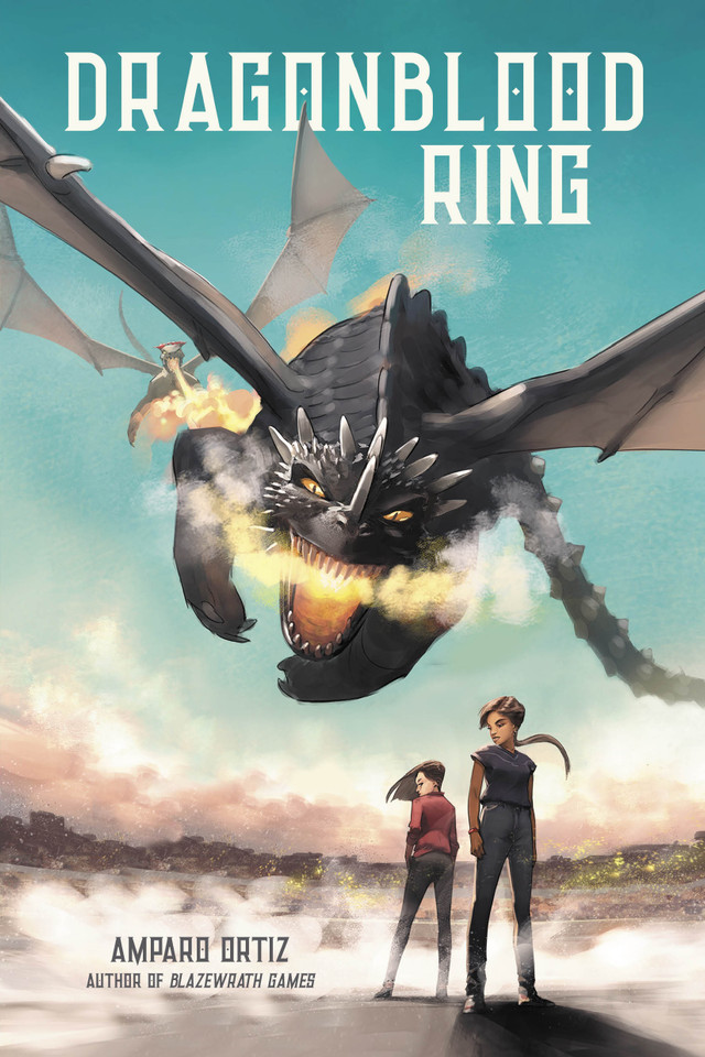 Dragonblood Ring book cover by Amparo Ortiz