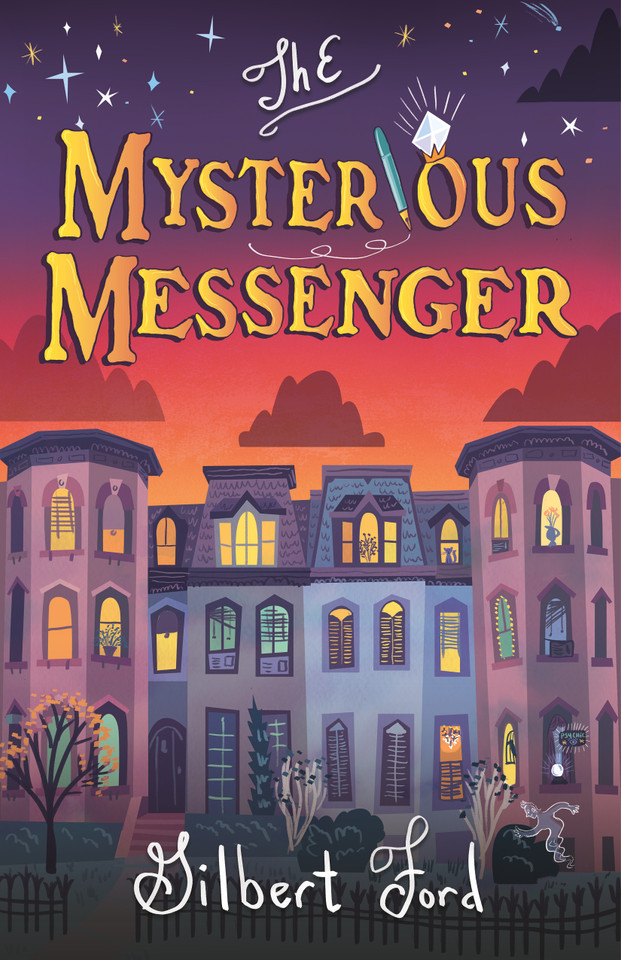 The Mysterious Messenger book cover by Gilbert Ford