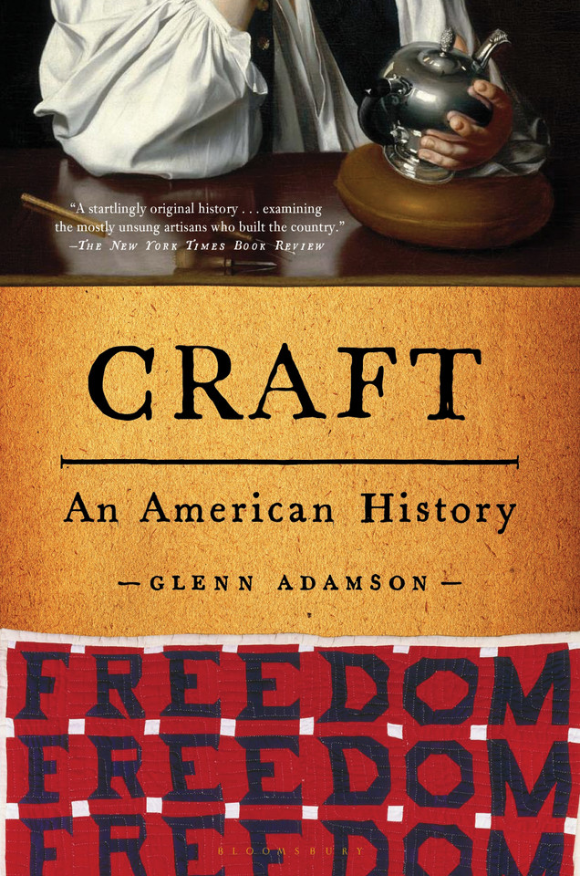 Craft: An American History book cover by Glenn Adamson