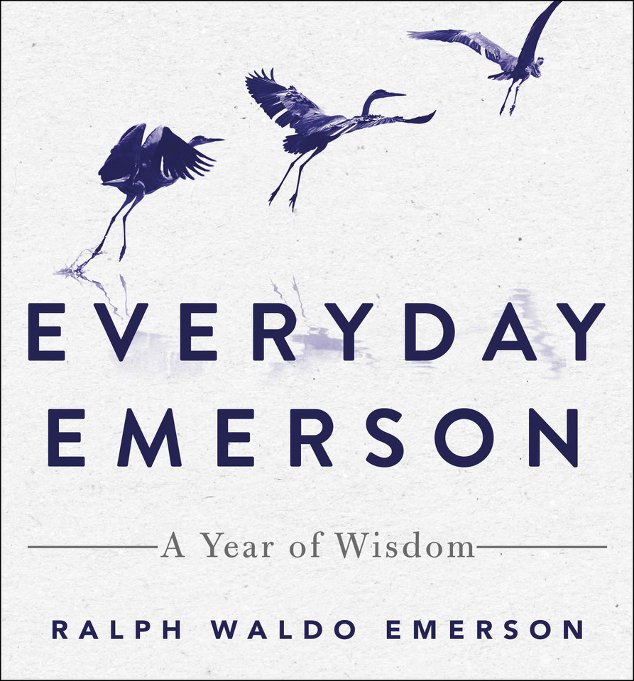 Everyday Emerson: A Year of Wisdom book cover by Ralph Waldo Emerson