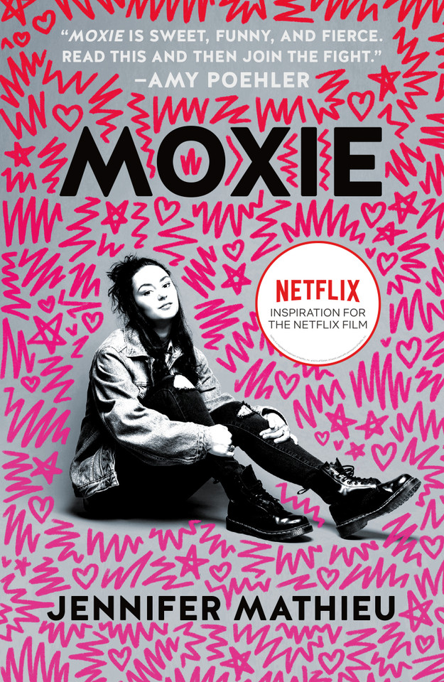 Moxie: A Novel book cover by Jennifer Mathieu