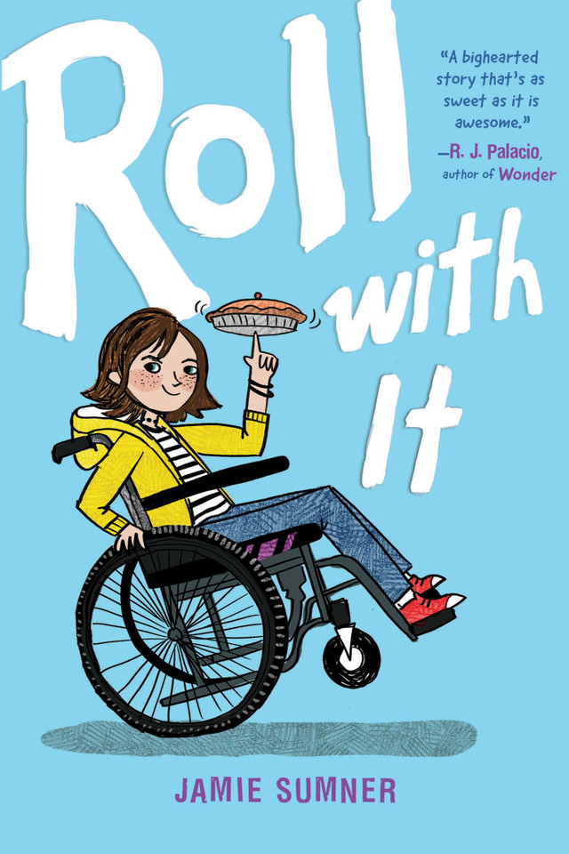 Roll with It (Roll with It) book cover by Jamie Sumner