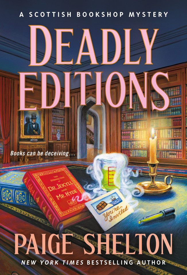 Deadly Editions: A Scottish Bookshop Mystery book cover by Paige Shelton