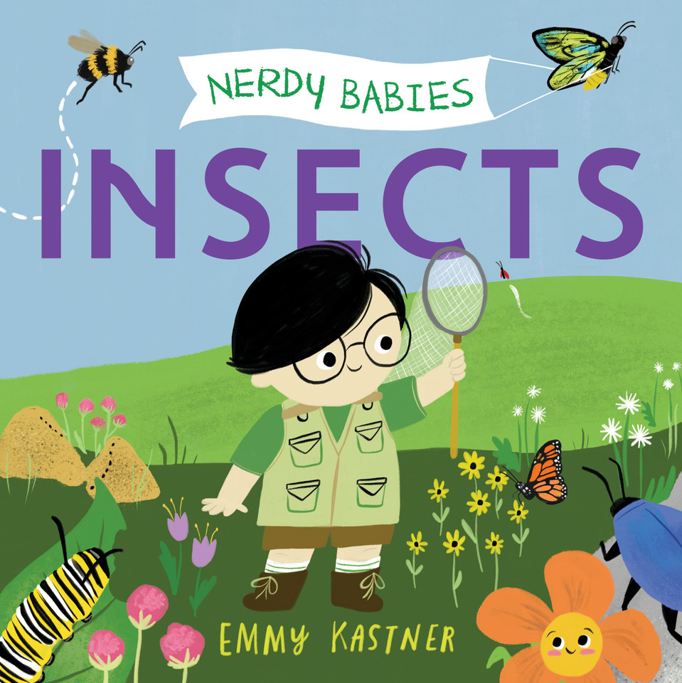 Nerdy Babies: Insects (Nerdy Babies #7) book cover by Emmy Kastner