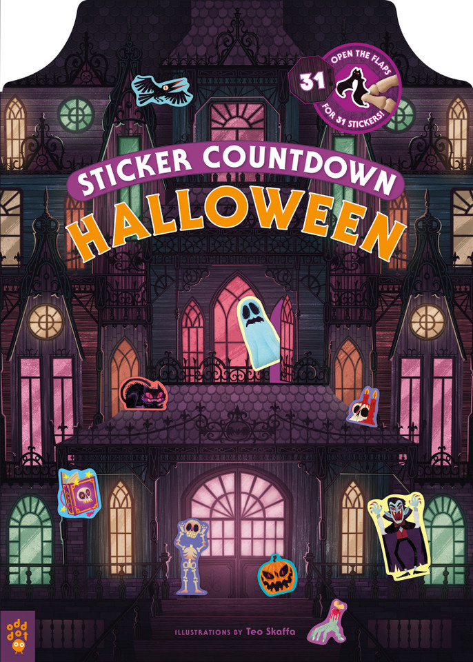 Sticker Countdown: Halloween (Sticker Countdown) book cover by Odd Dot