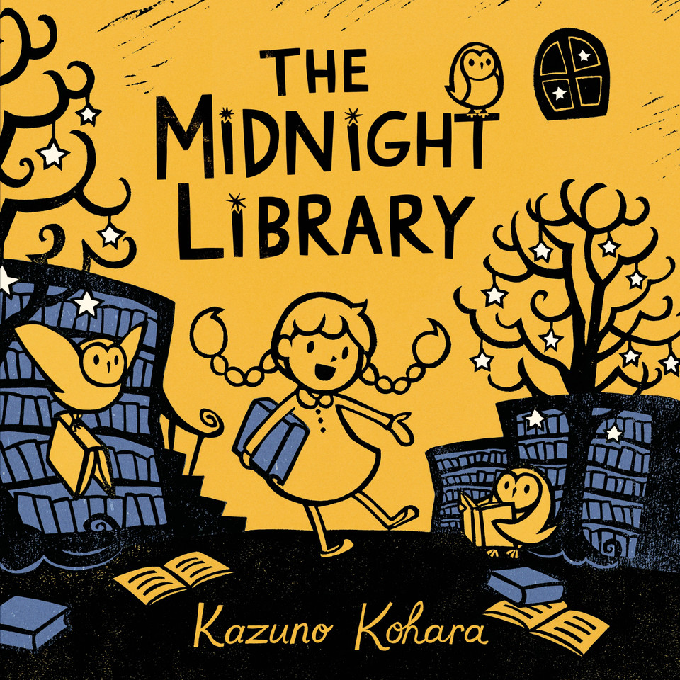The Midnight Library book cover by Kazuno Kohara