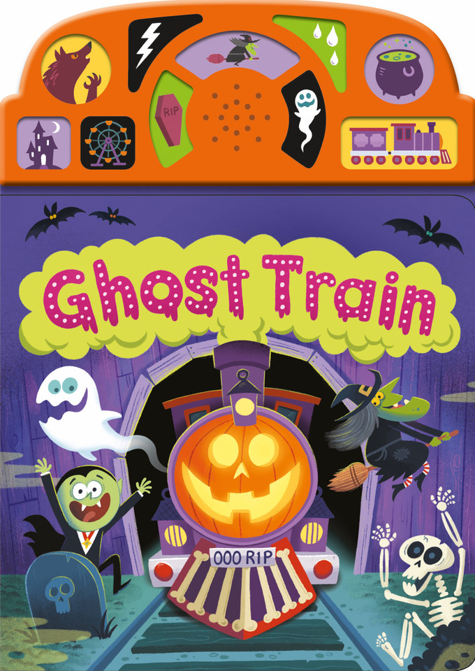 On the Move: Ghost Train (On The Move) book cover by Roger Priddy