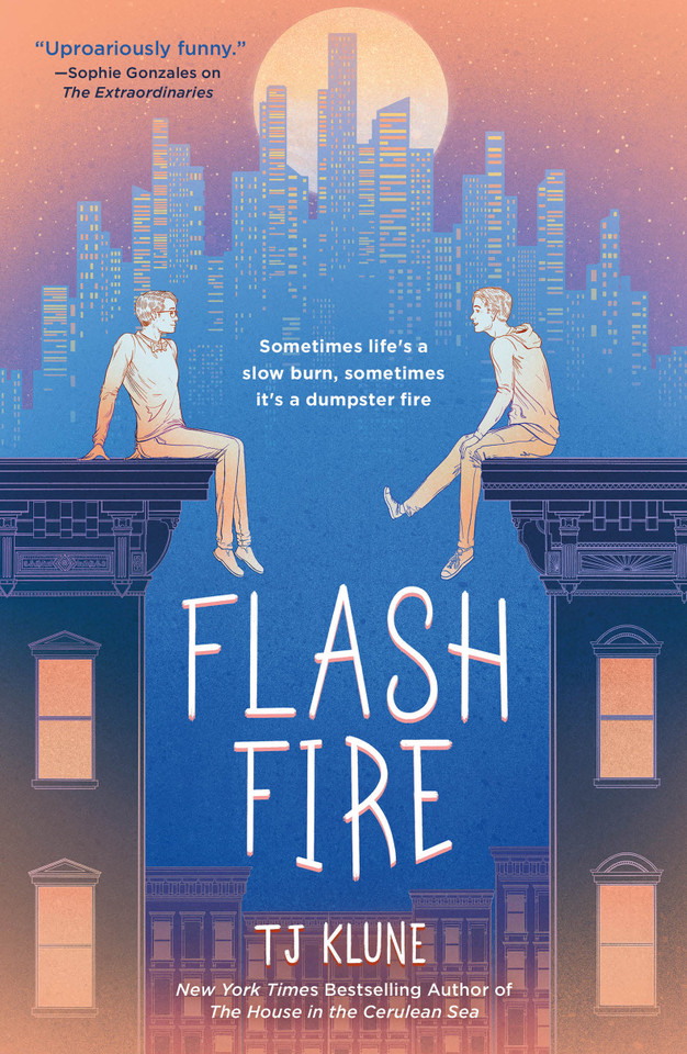 Flash Fire: The Extraordinaries, Book Two book cover by TJ Klune
