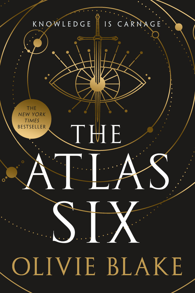 The Atlas Six (Atlas Series #1) book cover by Olivie Blake