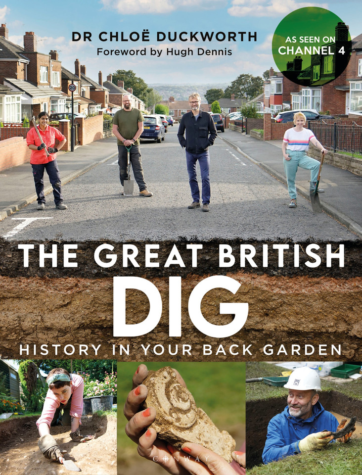 The Great British Dig: History in Your Back Garden book cover by Chloë Duckworth
