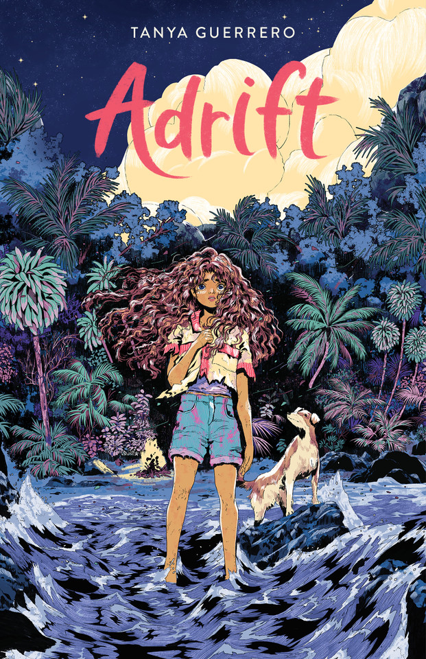 Adrift book cover by Tanya Guerrero