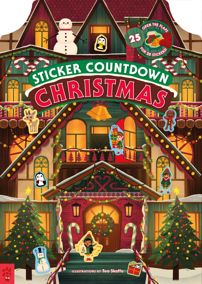 Sticker Countdown: Christmas (Sticker Countdown) book cover by Odd Dot
