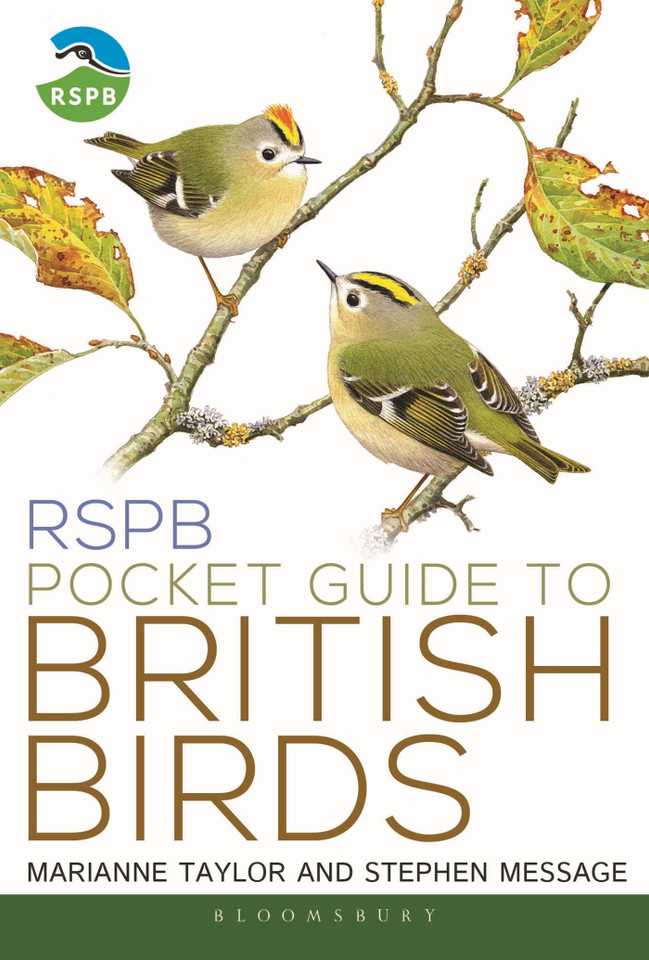 RSPB Pocket Guide to British Birds (RSPB) book cover by Marianne Taylor