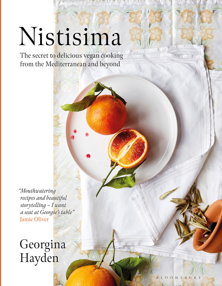 Nistisima: The Secret to Delicious Mediterranean Vegan Food from the Mediterranean and Beyond book cover by Georgina Hayden