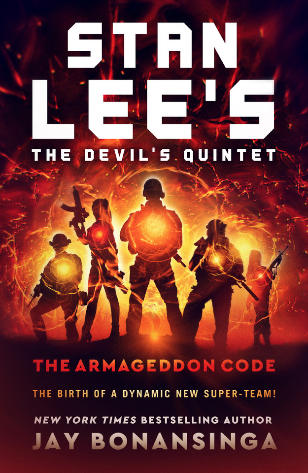 Stan Lee's The Devil's Quintet: The Armageddon Code: A Novel (Stan Lee's The Devil's Quintet #1) book cover by Jay Bonansinga