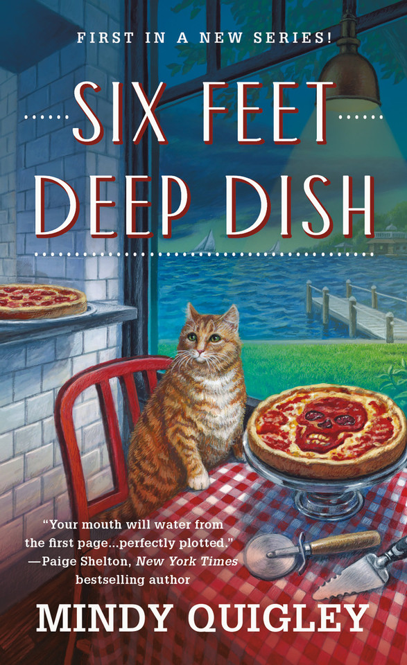 Six Feet Deep Dish (Deep Dish Mysteries #1) book cover by Mindy Quigley
