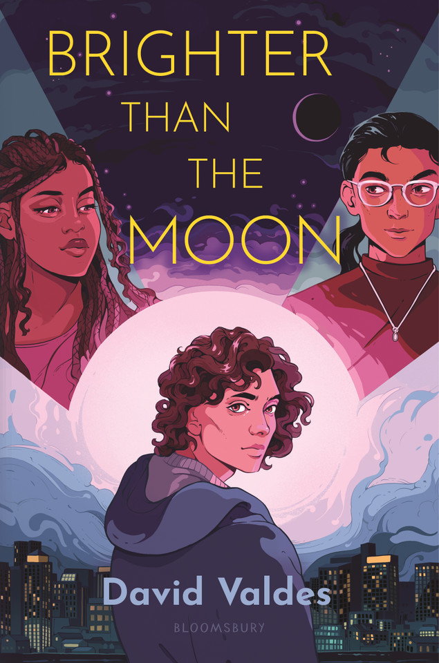 Brighter Than the Moon book cover by David Valdes