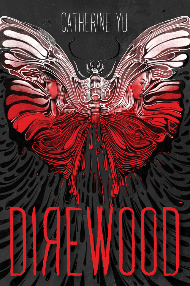 Direwood book cover by Catherine Yu
