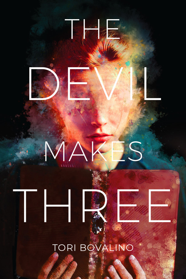 Devil Makes Three, The book cover by Tori Bovalino