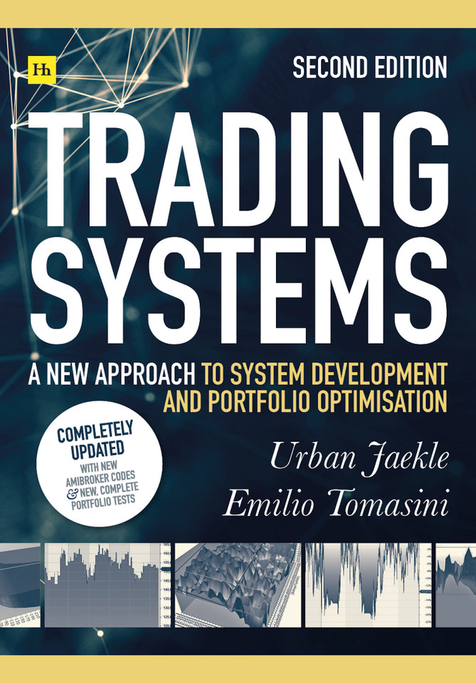Trading Systems 2nd edition: A new approach to system development and portfolio optimisation book cover by Emilio Tomasini, Urban Jaekle