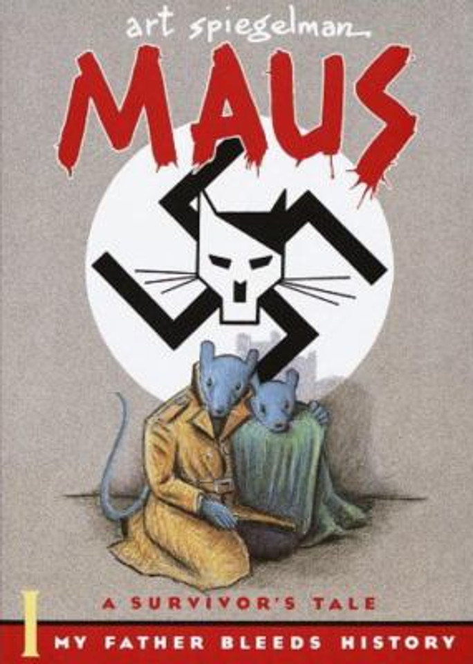 Maus I: A Survivor's Tale: My Father Bleeds History (Turtleback School & Library Binding Edition) Cover