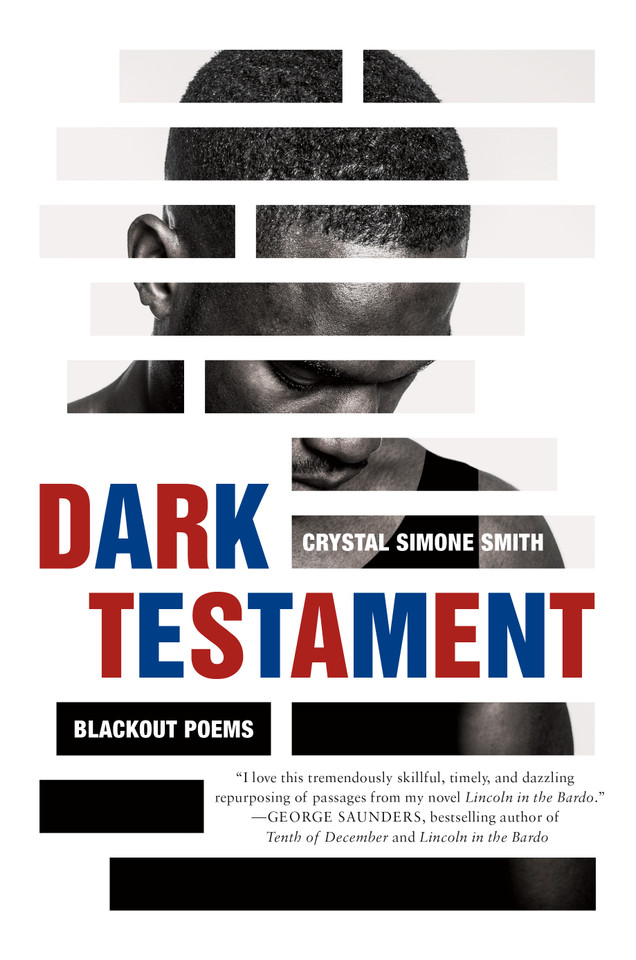 Dark Testament: Blackout Poems book cover by Crystal Simone Smith